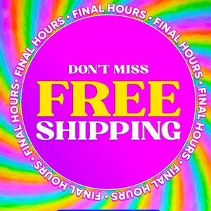 DONT MISS FREE SHIPPING